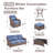Sami 7-Piece Wicker Patio Furniture Sofa Set, 6-Inch Thick Cushioned Swivel Glider Chairs & Multifunctional Ottomans-214884682