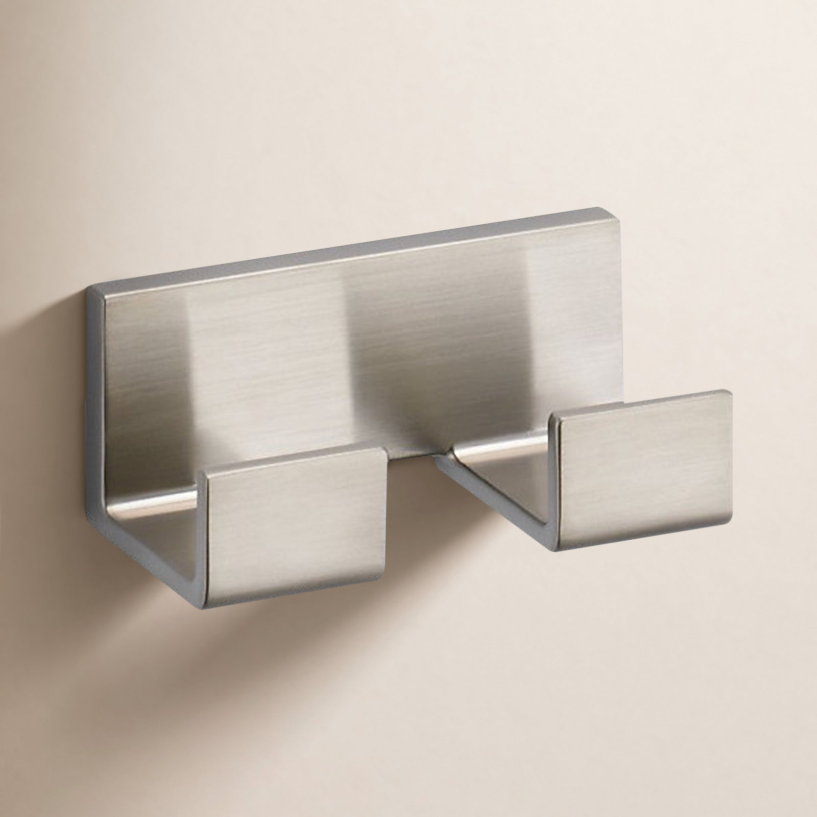 Delta Vero Double Towel Hook Bath Hardware Accessory, Brilliance Stainless