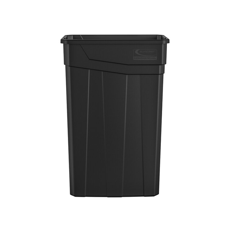 Suncast Commercial Slim Trash Can 23 Gallon Gray (TCN2030)