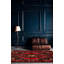 Tapis bleu marine Andelz 4 pi 7 po x 6 pi 8 po