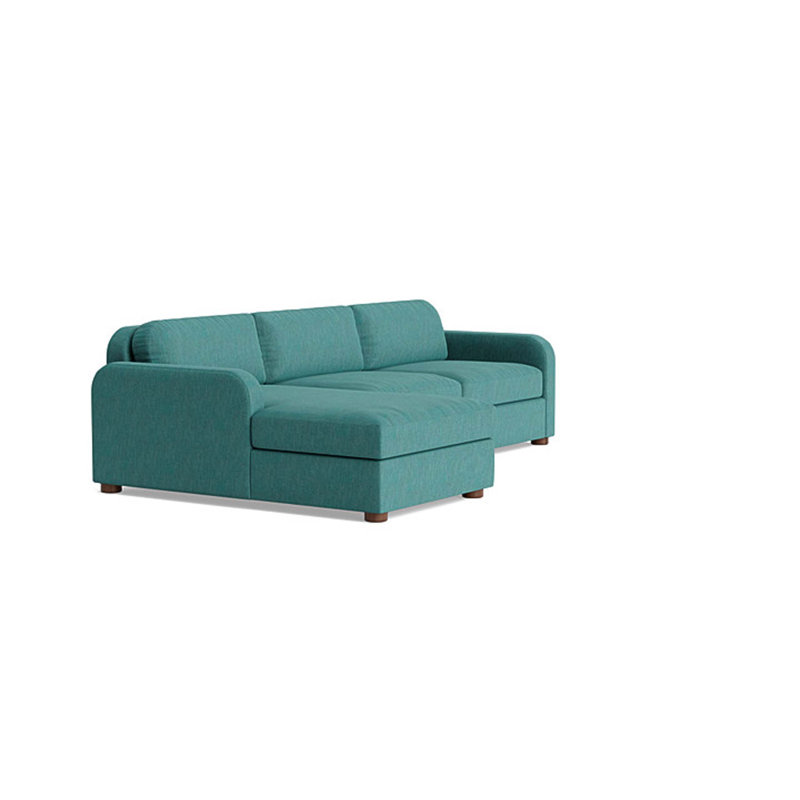 Archie Sofa with Chaise (105"), Chaise on Left, Performance Weave - Spruce
