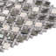 11" x 11" Glass Grid Mosaic Wall Tile-60739612