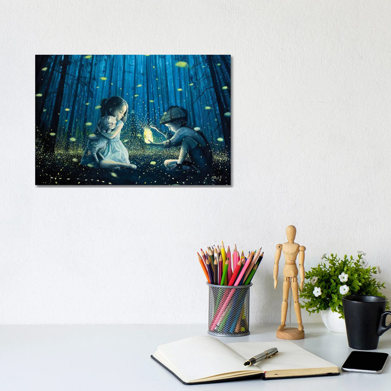 The Magic Lantern by Adrian Borda - Wrapped Canvas Gallery-Wrapped Canvas Giclée, 20.32 cm H x 30.48 cm W