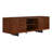 Trapeze TV Stand, Iron Legs – Walnut-1070189464
