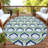 Machine Washable Indoor/Outdoor Juliet ACN2379 Geometric Rug-1049898988