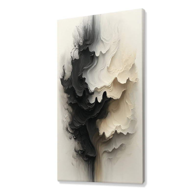 Oldsmar - Abstract Wall Decor, H 60 po x l 28 po, Toile tendue, Ne s’applique pas