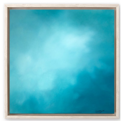 «Coastal Retreat Underwater Clouds III» par Megan James, reproduction sur toile flottante
