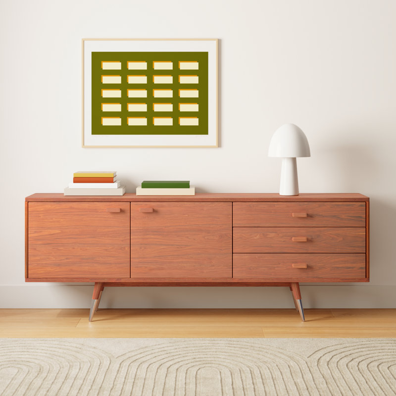 Gardner Sideboard, 30.5" H x 82.5" W x 16" D