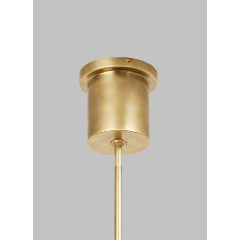 Belterra 16 - Light LED Chandelier, 28.4" H x 38" W x 38" D, Natural Brass