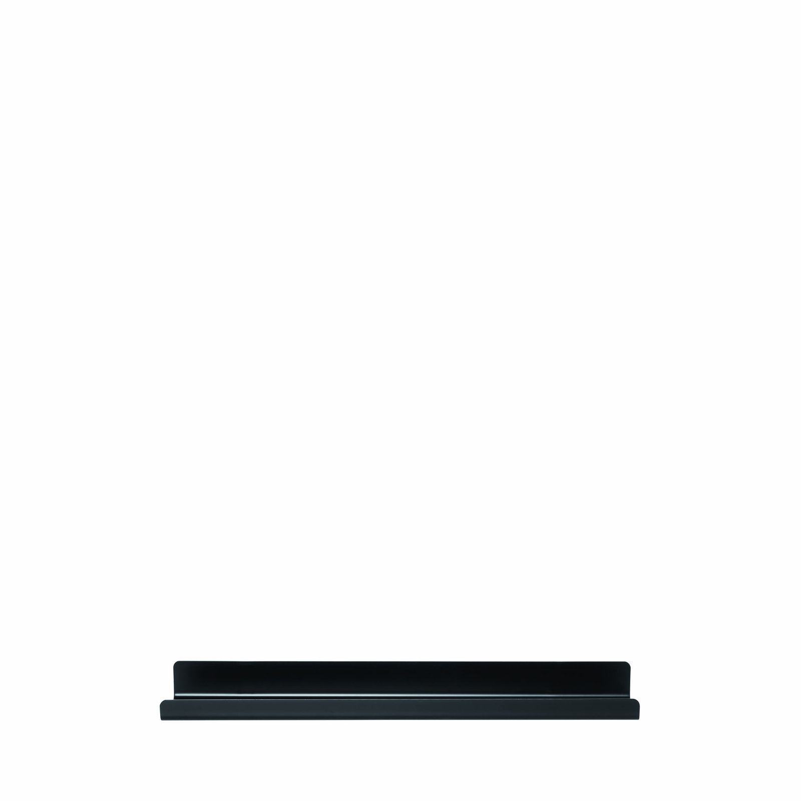 MODO Metal Floating Shelf, 1.8" H x 20.3" W x 4.1" D, Black