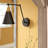 Kimberly Iron Swing Arm Sconce-619378889-641734513