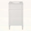 Meuble-lavabo de 24 po avec portes à fermeture en douceur, tiroir rabattable et rangement intégré pour un rangement efficace-2074501671
