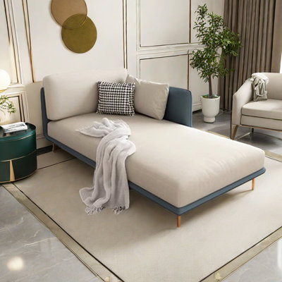Chaise longue rembourrée spacieuse