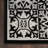Minvydas Aloha  Geometric Black White Indoor/Outdoor Area Rug-1250576409