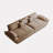 Solid Colour 100% Polyester Modular Sofa cushion couch-110396231
