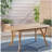 Acacia Wood 70" Dining Table-1158911986