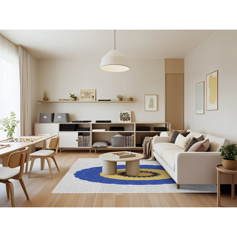 Tapis bleu, Rectangle 7 pi x 9 pi