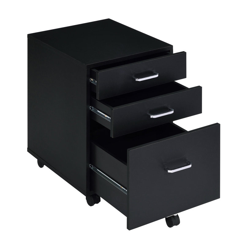 Classeur moderne à 3 tiroirs avec 3 tiroirs fonctionnels Modern Home Office