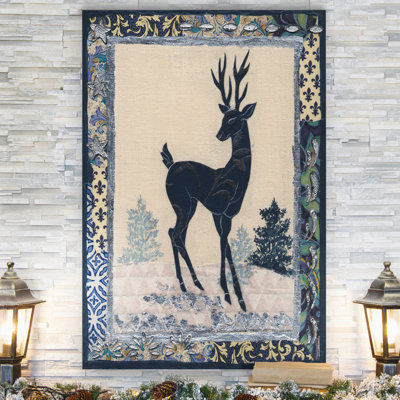 " Deer Silhouette " by Parvez Taj