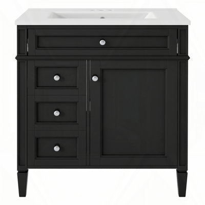 Meuble-lavabo de 30 po avec lavabo supérieur