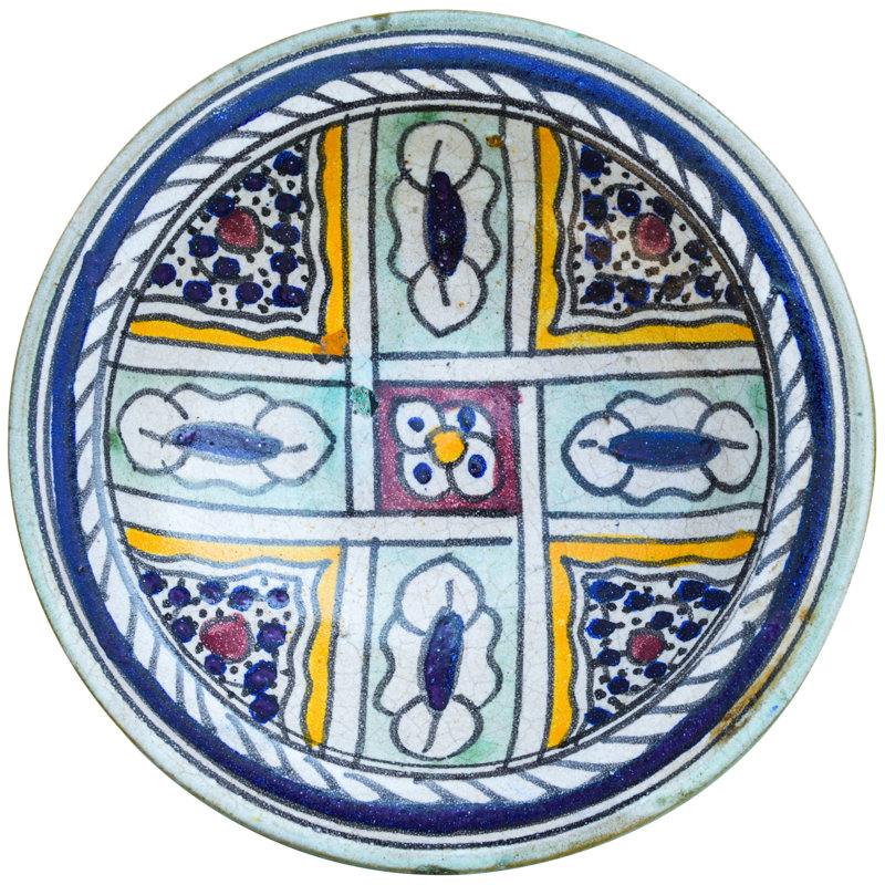 Handmade Ceramic Decorative Plate