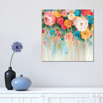 Trickling by Asia Jensen - Wrapped Canvas Painting