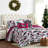 Southshore Fine Linens Merry Town Reversible Quilt Bedding Set, 100 GSM Double-Brushed Microfiber, 6-Piece with Decorative Pillow and Accent Covers, King / California King-629219296