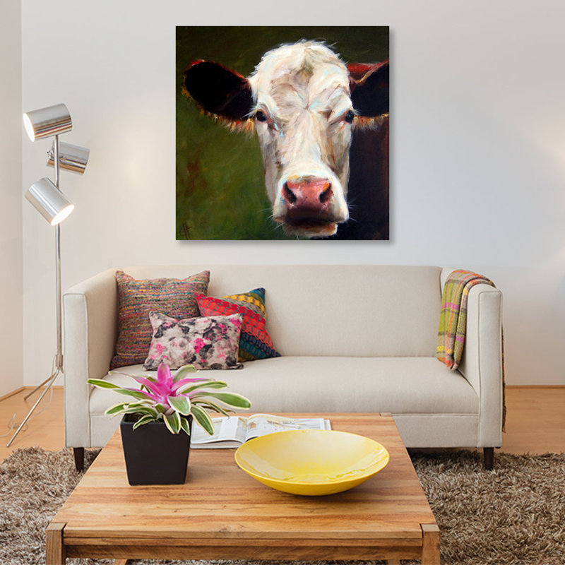 « frances », reproduction sur toile, H 18 po x l 18 po x P 1,5 po, Toile tendue, Pas de tapis