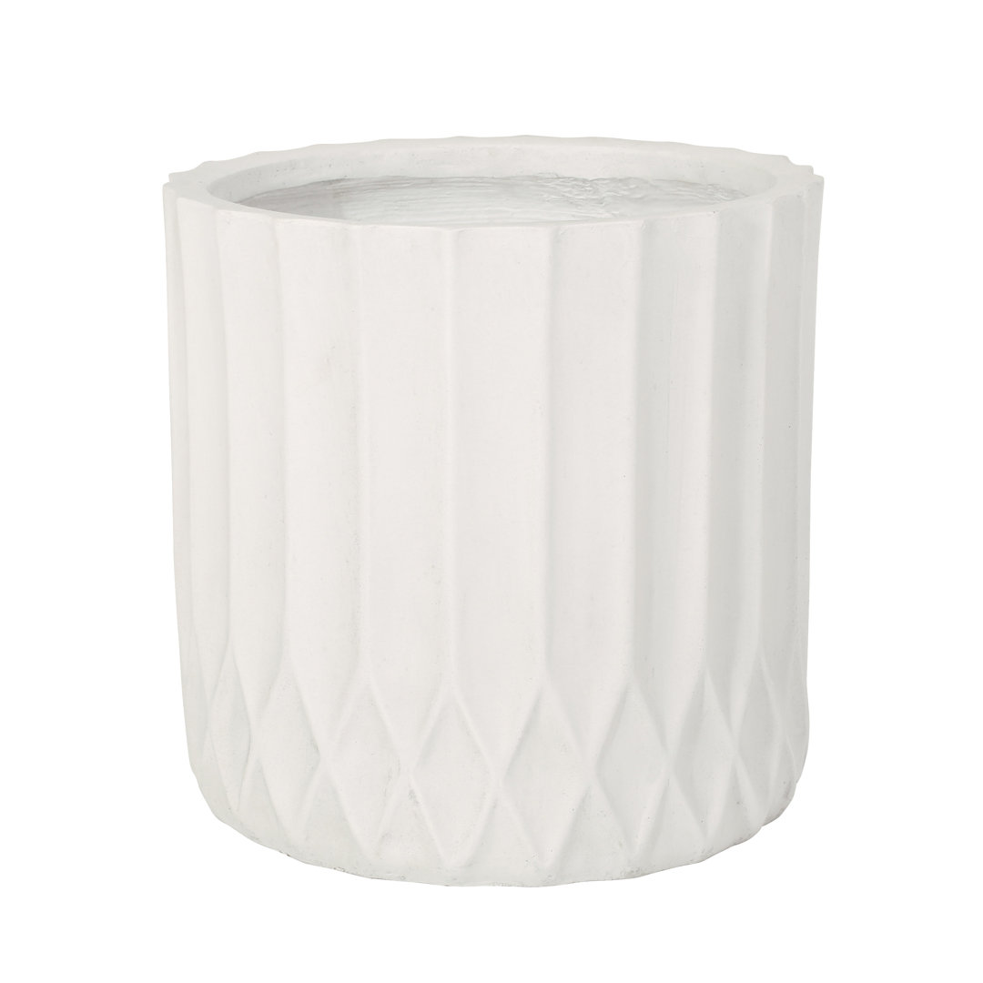 Blandin Lightweight Concrete Pot Planter Wade Logan® 
