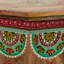 Atiksh Solid Wood Abstract End Table