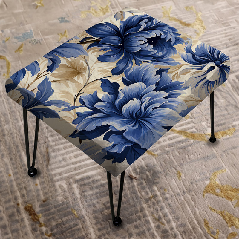 Repose-pieds Regal Cobalt Blue
