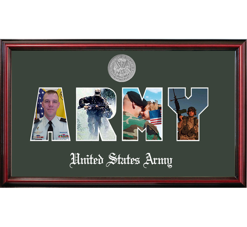 Army Collage Photo Petite Picture Frame
