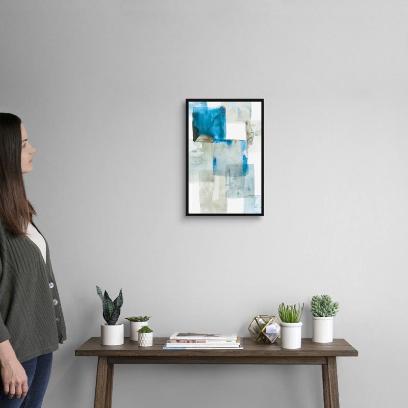 « Aperture II » par PI studio, impression sur toile, Toile avec cadre noir, H 20 po x l 14 po x P 1,75 po