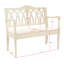 Banc en bois massif Metinaro-93875074