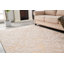 Tapis en fausse fourrure de luxe beige doré et doré-1812020412