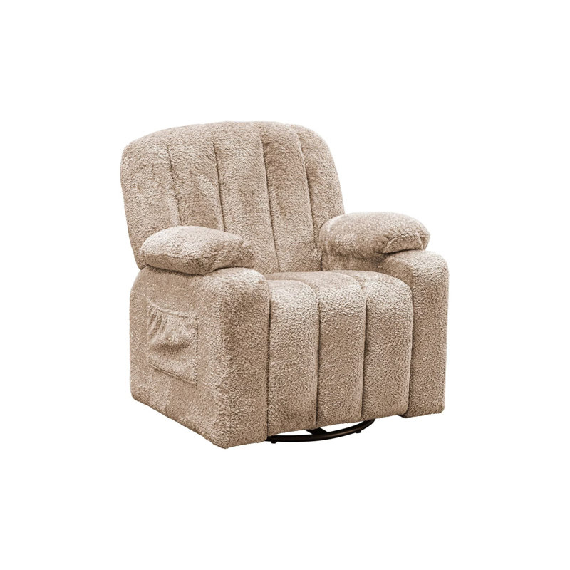 Upholstered Swivel Accent Chair