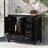 Sanyia 36'' Single Bathroom Vanity with Ceramic Top-681537027