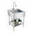 Stainless Steel Laundry Sink With Faucet