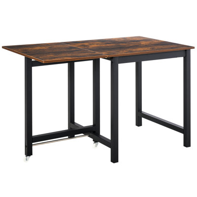 Table de salle à manger à tréteaux