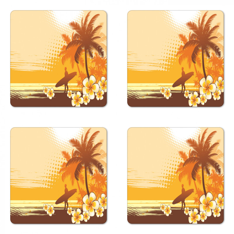 Sous-verre de surf
