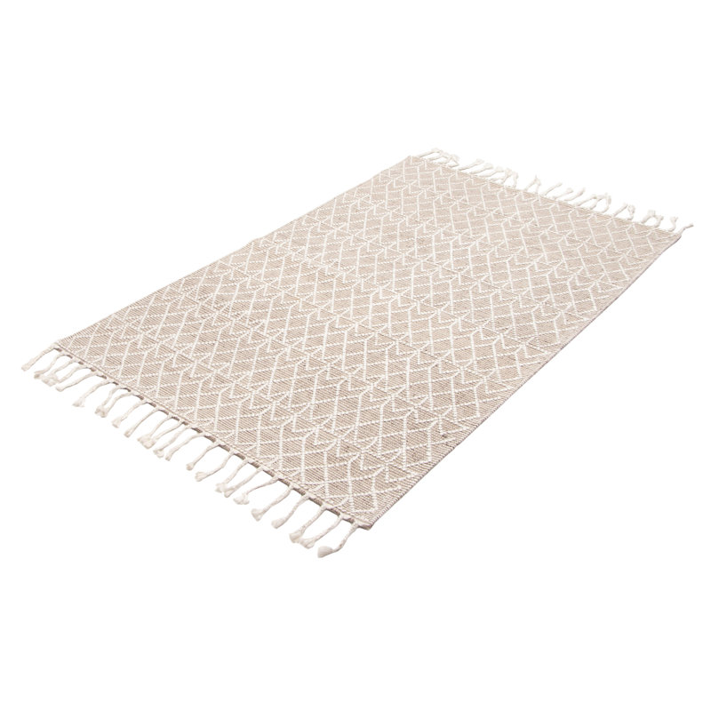 Tapis taupe Sienna 4 pi 11 po x 7 pi 10 po