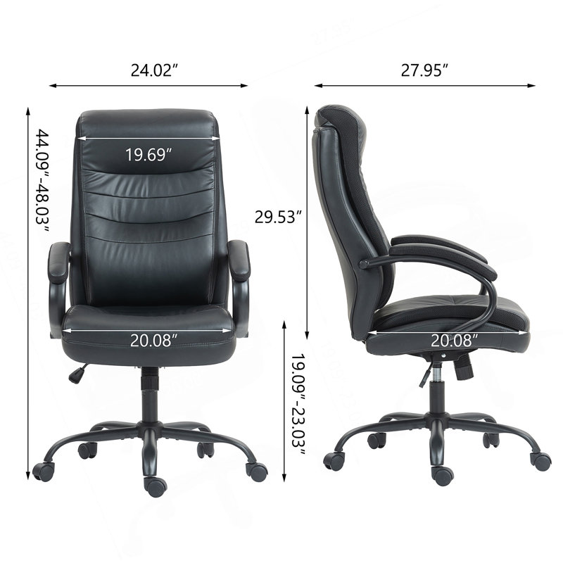 High Backrest PU Office Chair