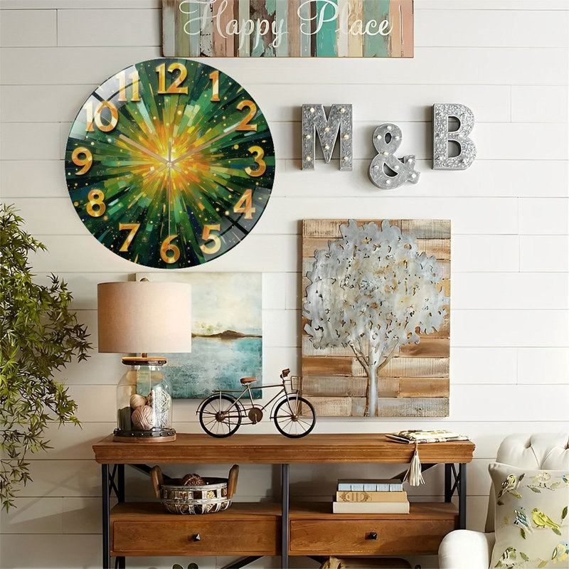 Horloge murale 12 po