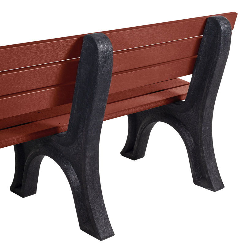 Banc de parc Angelyna Aurora, Rouge