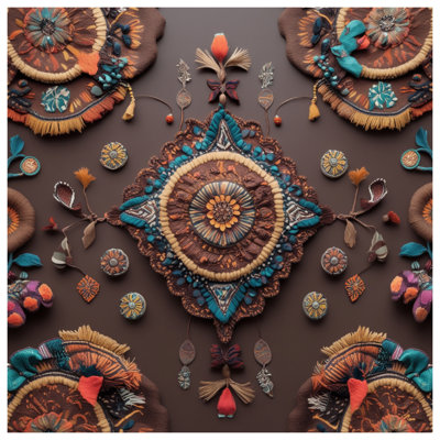 Rideaux de douche Mandala