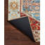 Tapis rouge / brun Anaelise-804412403