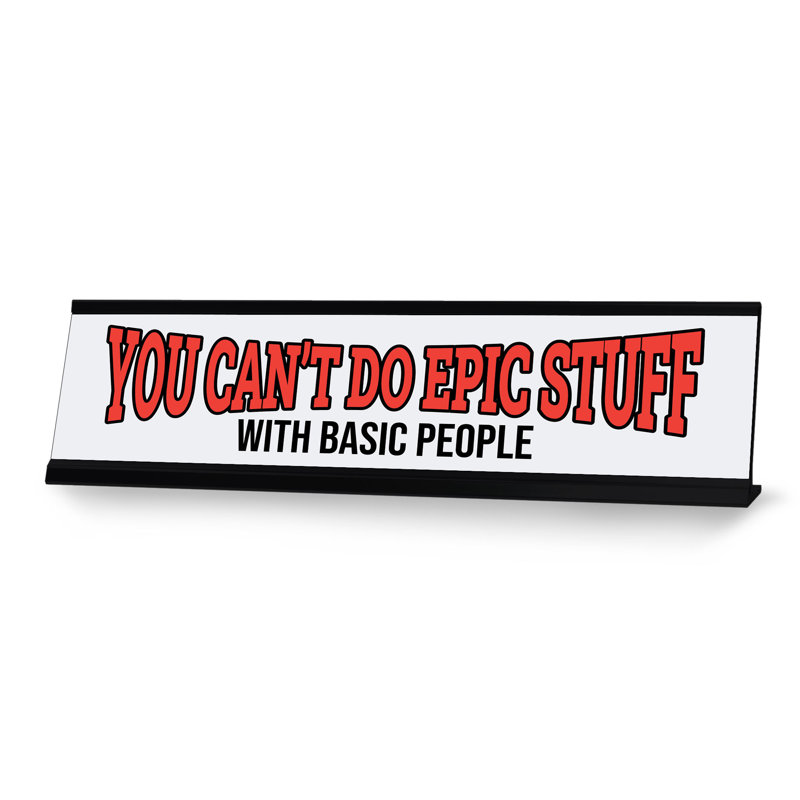 Desk Sign
