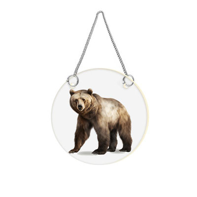 Décoration de fenêtre ours