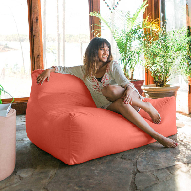 Causeuse d'extérieur Lavista, Sunbrella® flamant rose