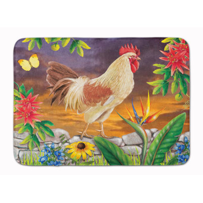 Tapis pour salle de bain Rooster